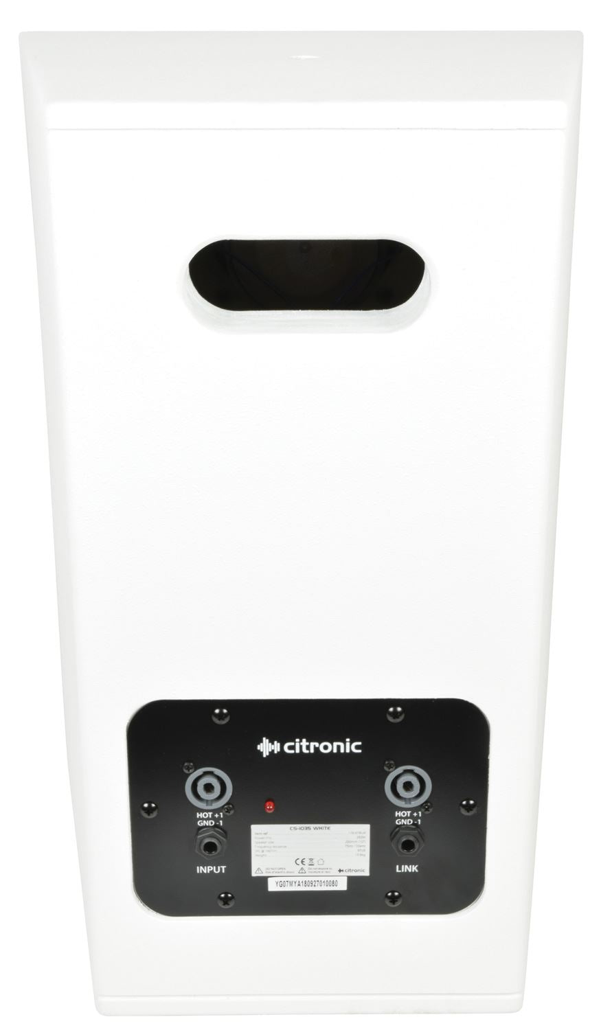 Citronic CS-1035W Passive Speaker White