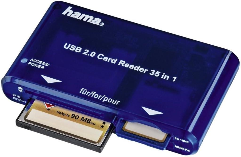 Hama 35 in 1 USB 2.0 Multi Memory Card Reader