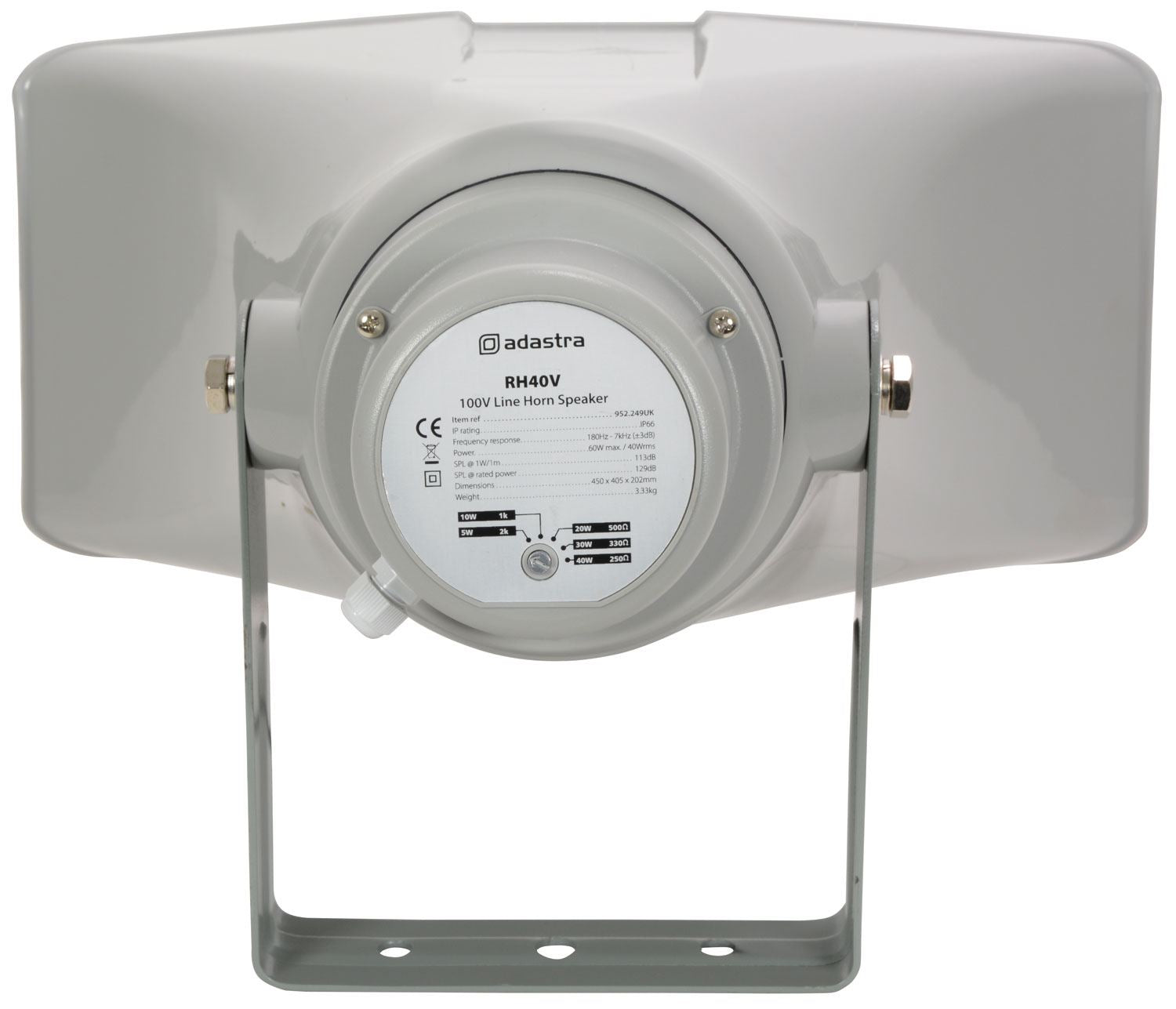 Adastra RH Series Rectangular Horn Speakers 100V