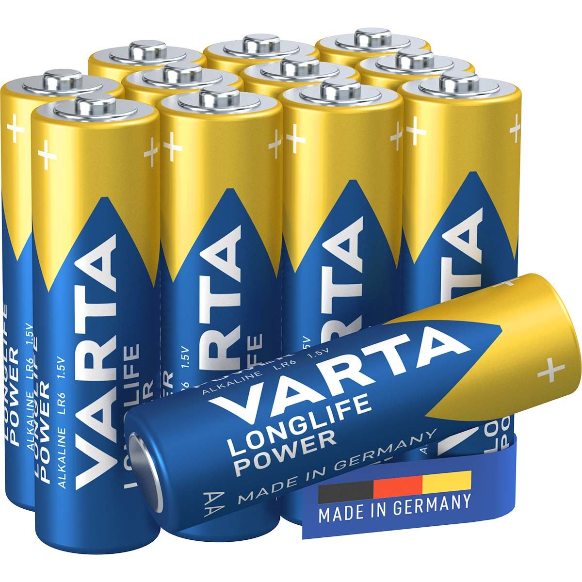 Varta Alkaline Battery AA 1.5 V High Energy 12-Pack