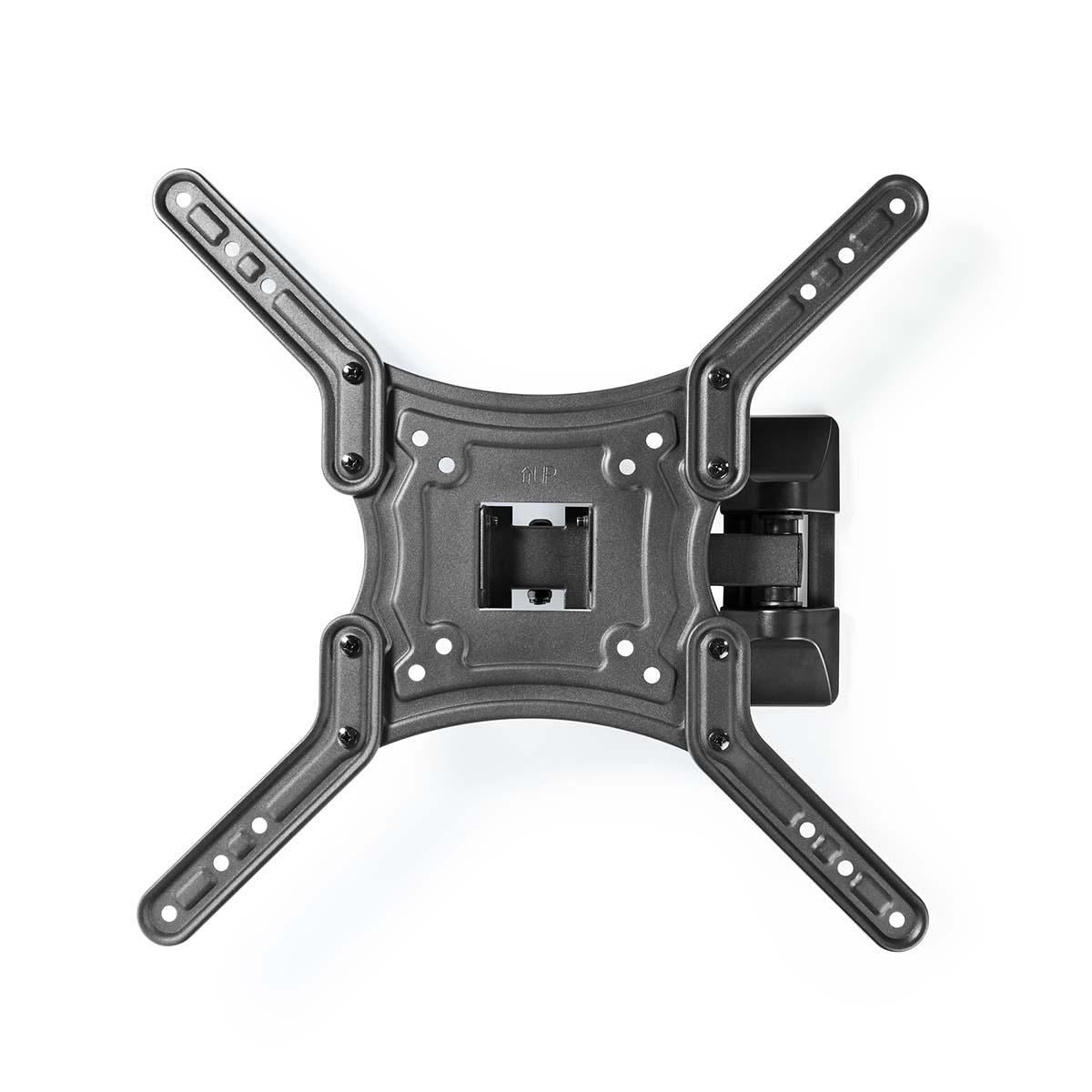 Nedis Full Motion TV Wall Mount | 23 - 55 " | Maximum supported screen weight: 30 kg | Tiltable | Rotatable | Minimum wall distance: 67 mm | Maximum wall distance: 197 mm | 2 Pivot point(s) | ABS / Steel | Black