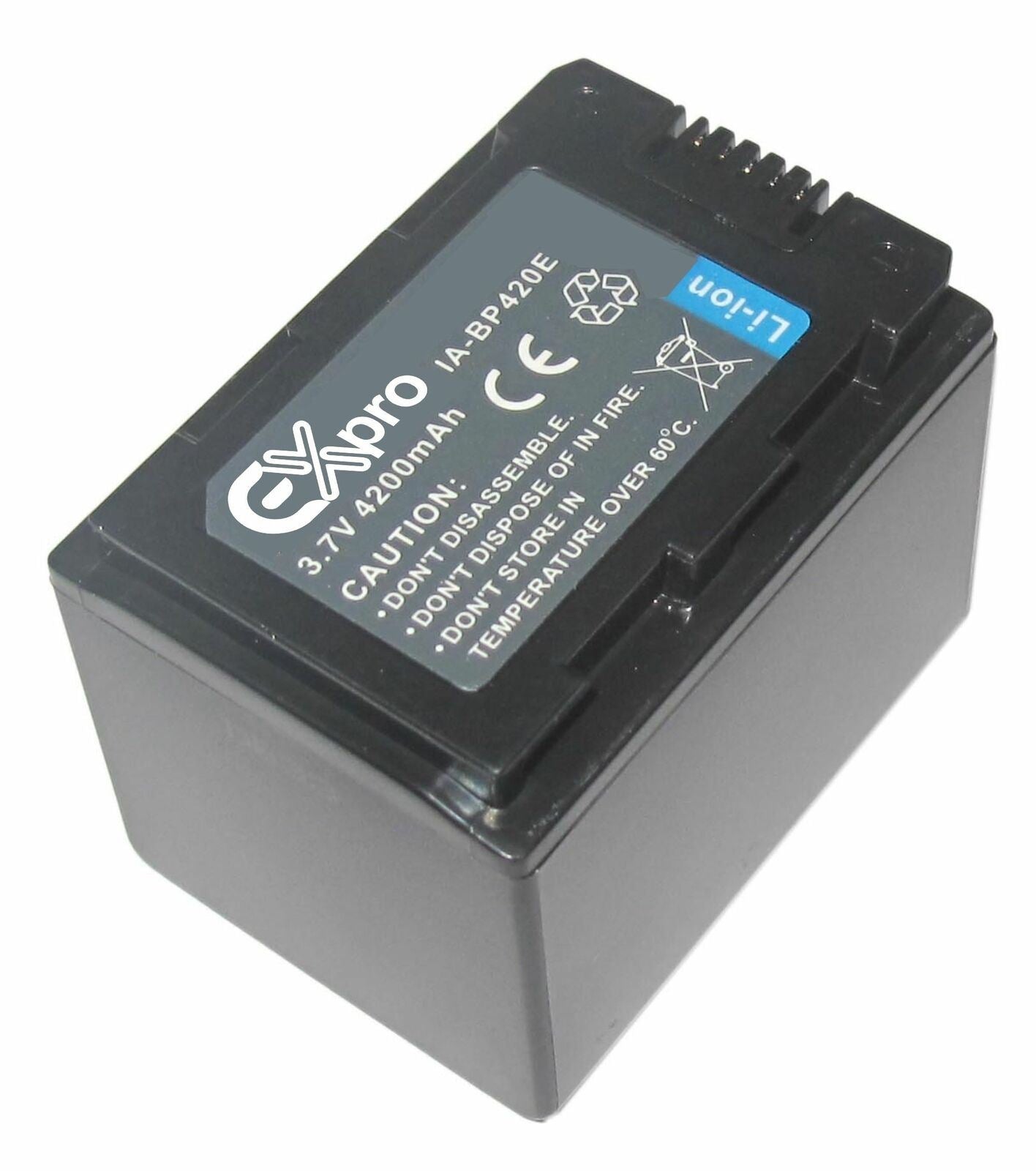 Ex-Pro IA-BP410E, IA-BP410, BP410, BP 410 Samsung Li-on Digital Camcorder Battery