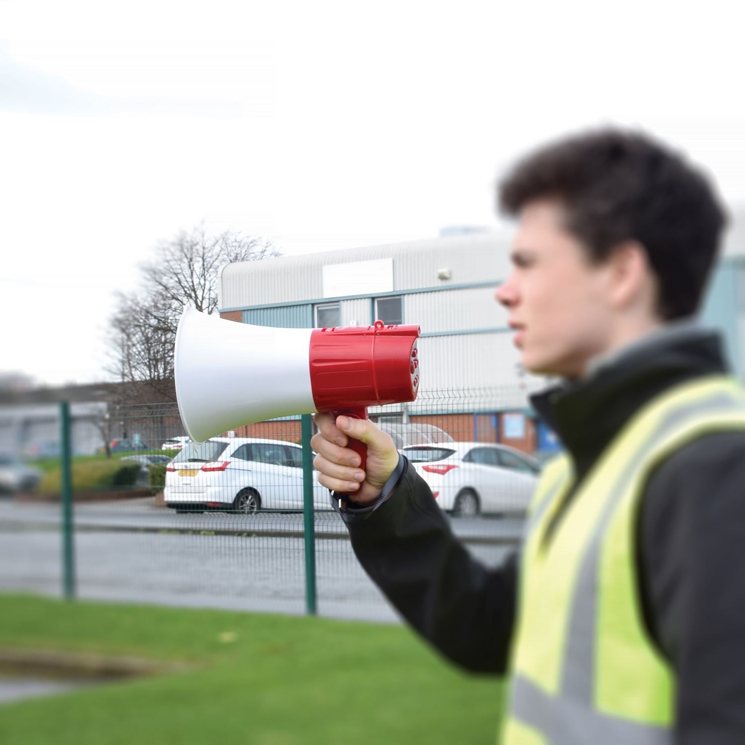 Adastra 15w Compact Rechargeable Megaphone with Bluetooth, voice and Siren