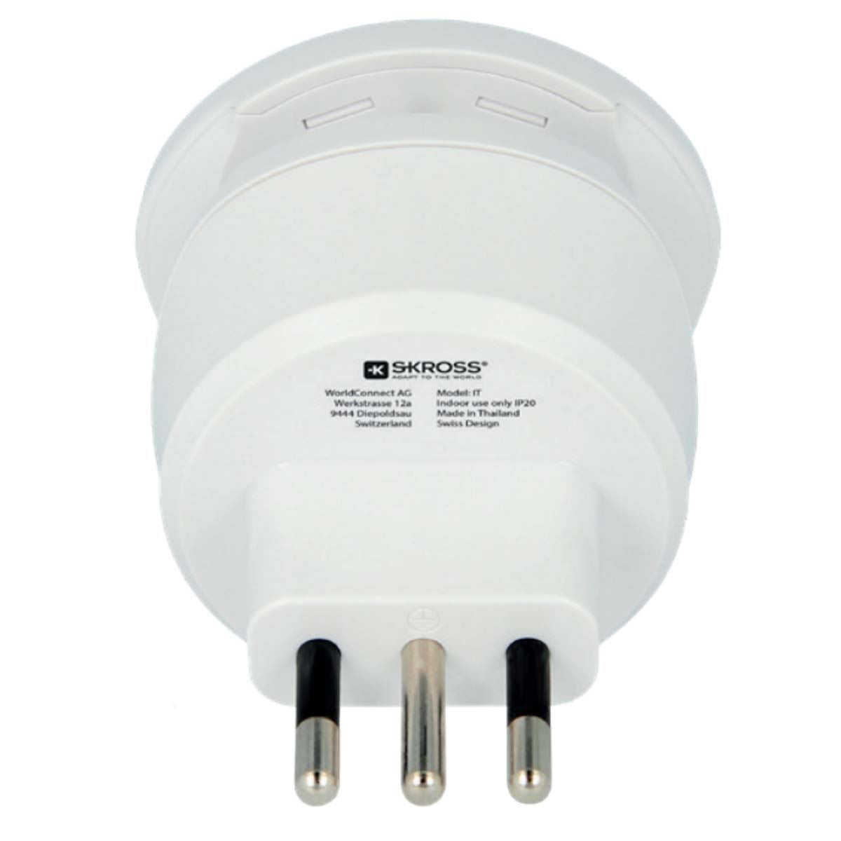 Skross Travel Adapter Combo - World-to-Italy Earthed