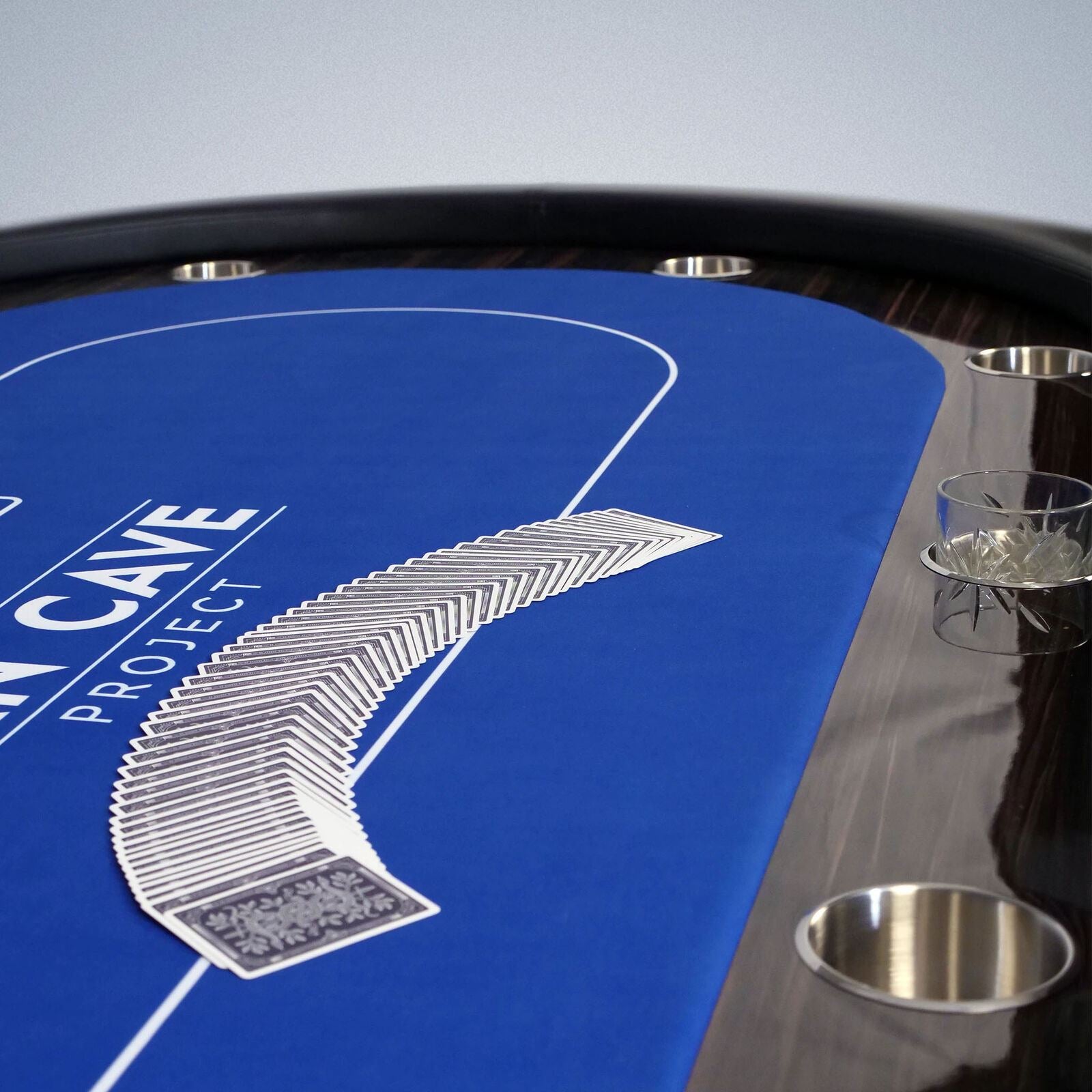 The Man Cave Project 6ft Air Hockey Table, with Chrome Playing Surface, Powerful Air Fan, Electronic Overhead Scoreboard, 4x Paddl...