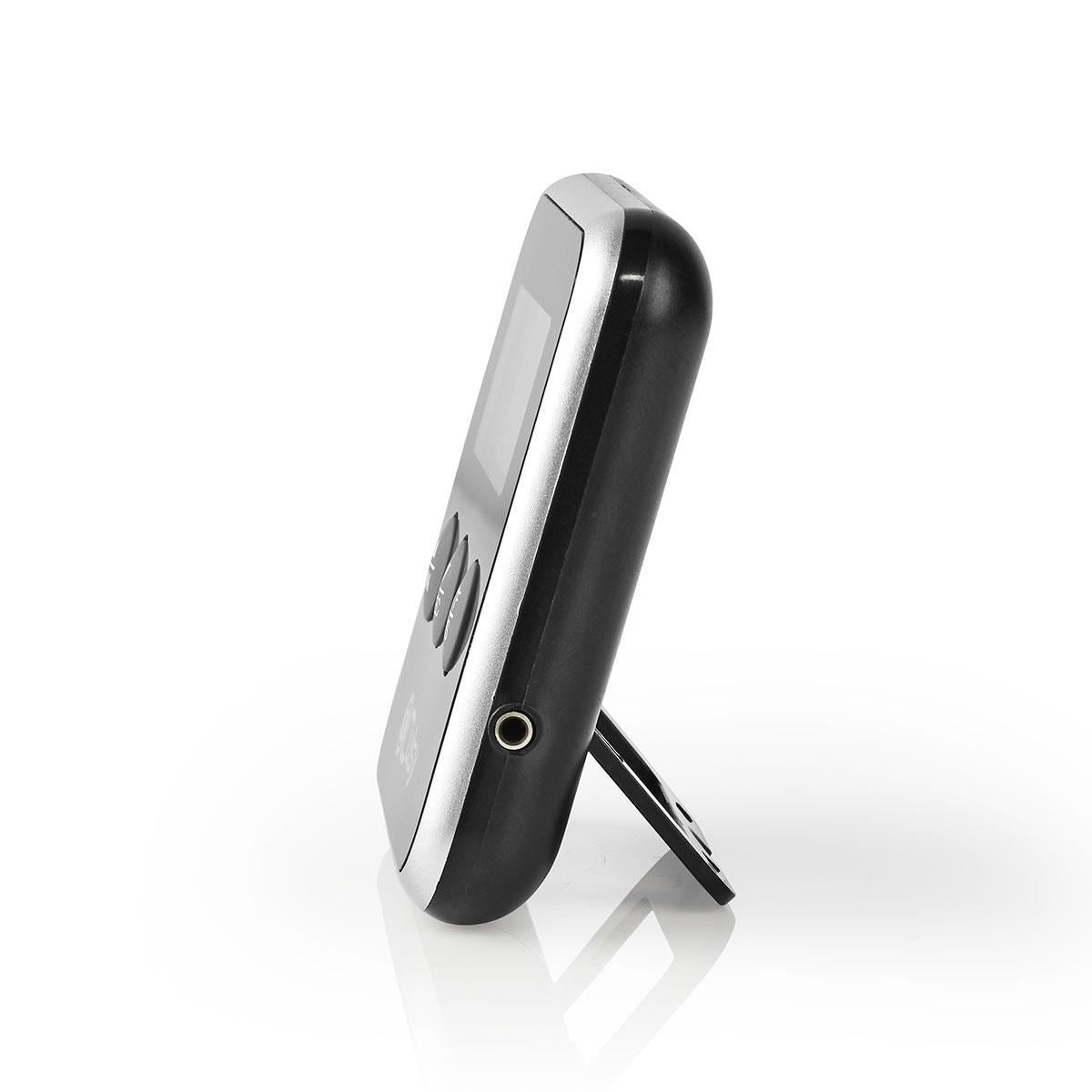 Nedis Meat Thermometer | Alarm / Timer | LCD Display | 0 - 250 °C | Black / Silver