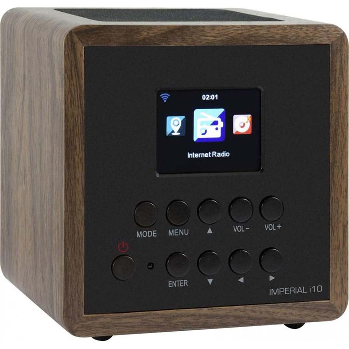 Imperial i10 Internet Radio Wood look | FM | DAB+ / Internet