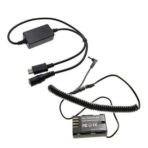 Ex-Pro On-The-Move USB-C PD System, USB-C to DC Coupler Cable Converte