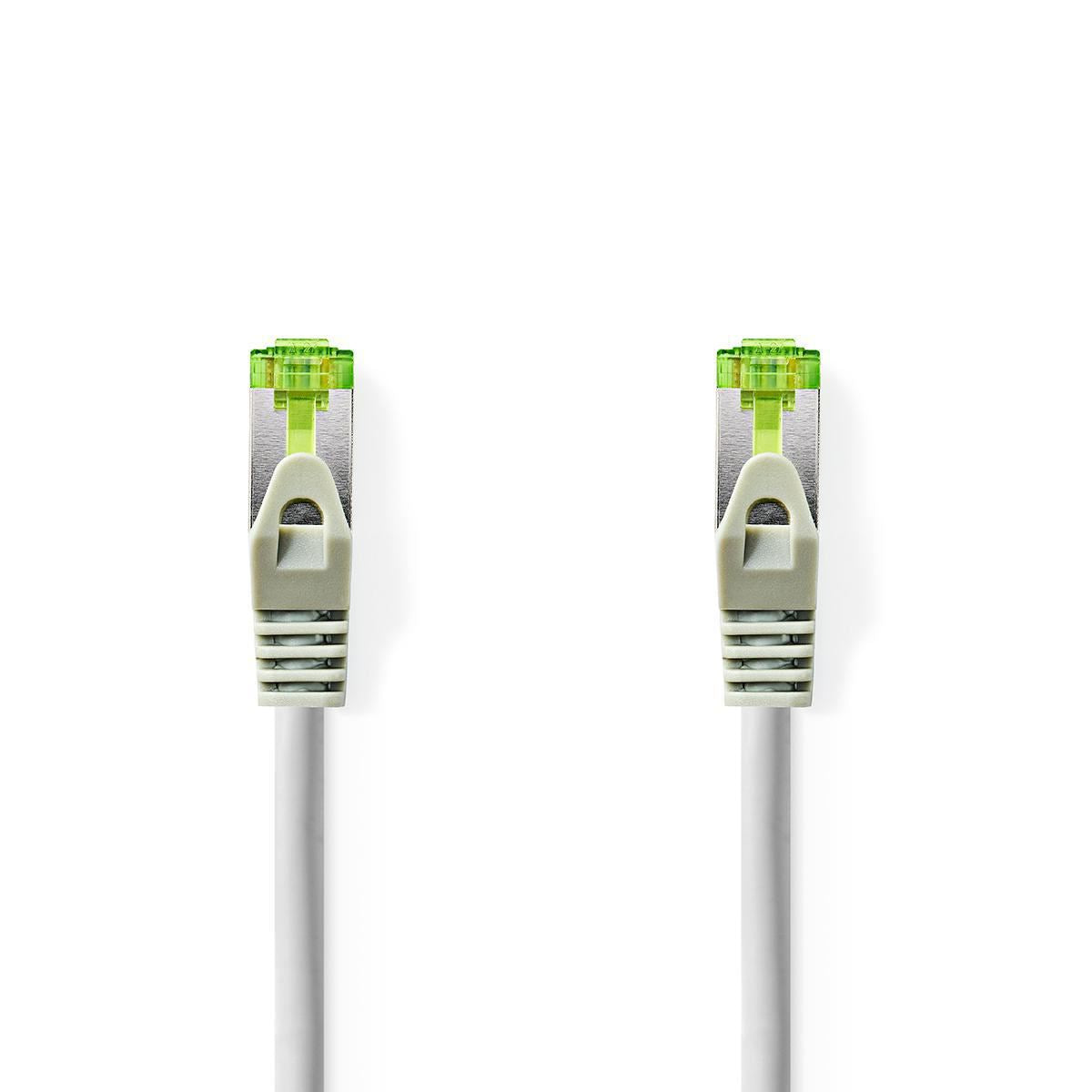 Nedis CAT7 Network Cable | S/FTP | RJ45 Male | RJ45 Male | 10.0 m | Snagless | Round | LSZH | Grey | Box