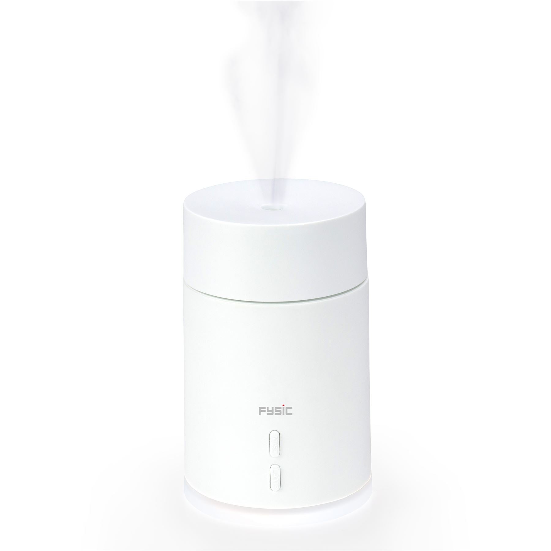 Fysic Ultrasonic Air Humidifier uses Ultrasonic Cooling Vapour Technology / Aroma Fragrance - White