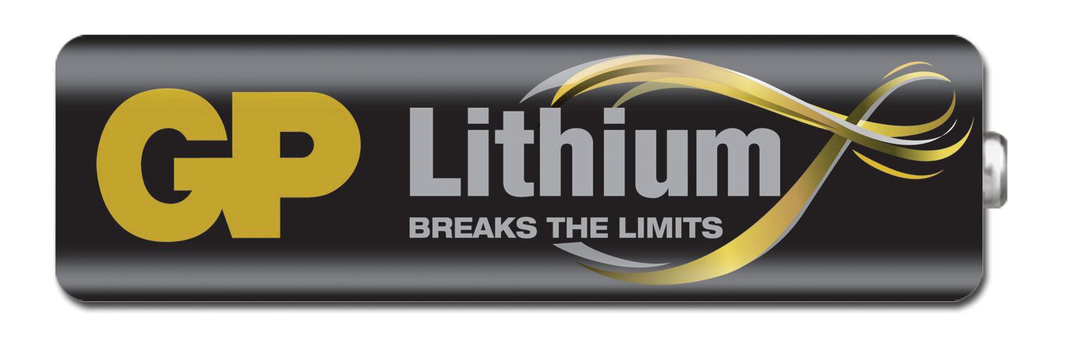 Gp AA Battery Lithium - 4 Pack