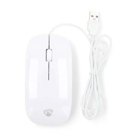 Nedis Mouse | Wired | 1000 dpi | Number of buttons: 3 | Both Handed