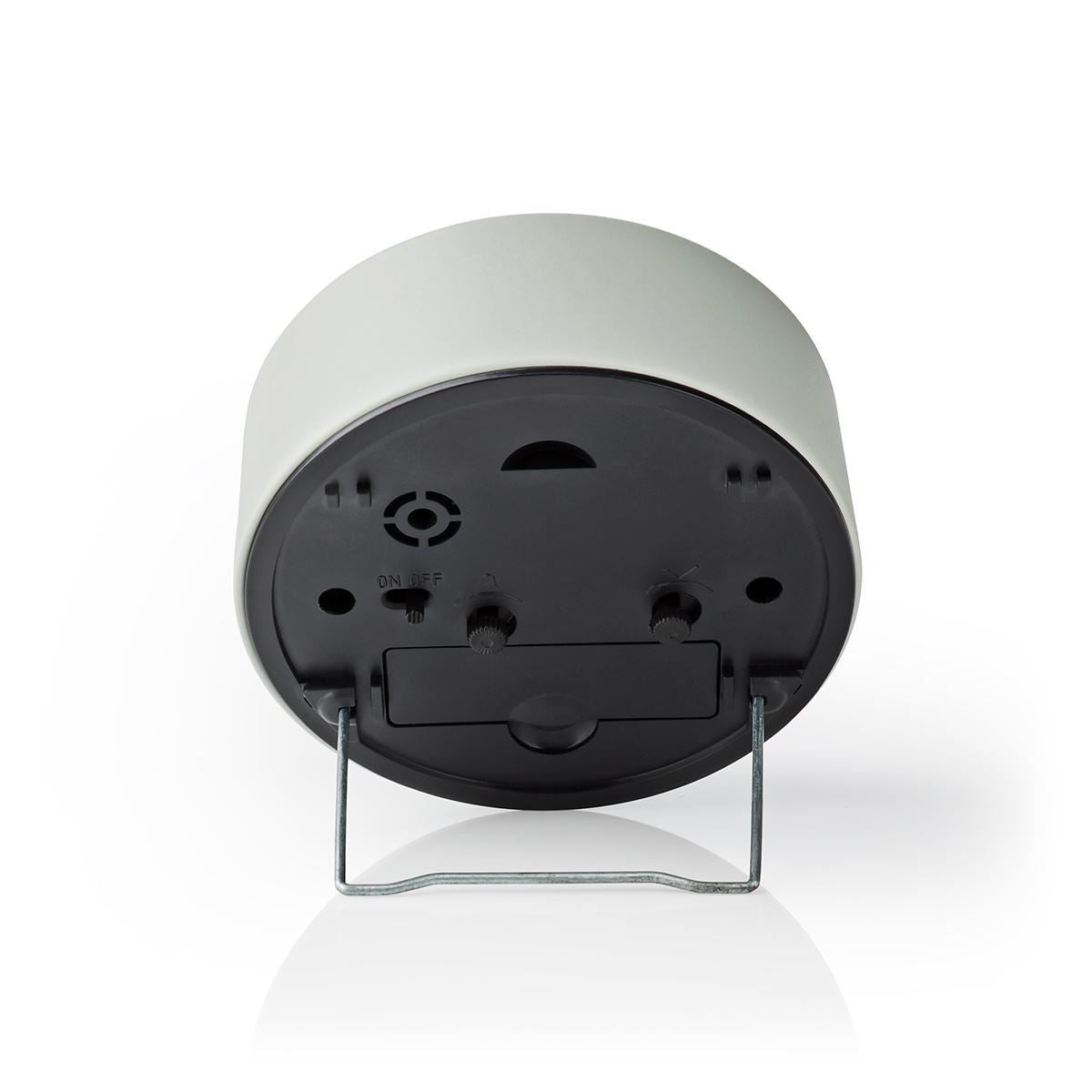 Nedis Analogue Desk Alarm Clock with Snooze function | Green