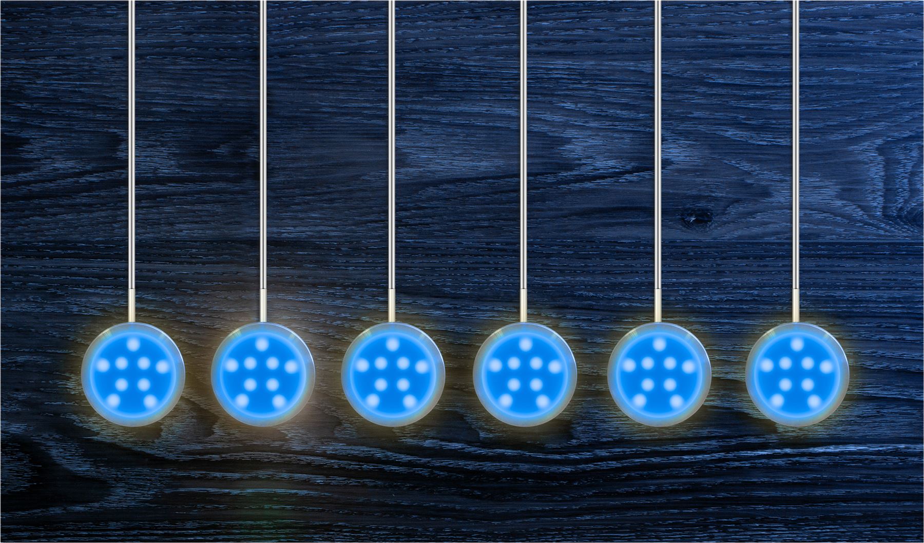 6 x Under Cabinet / Kitchen Brushed Aluminium Lighting Kit RGB Colour LED Kitchen Counter Closet Puck Display Lamp