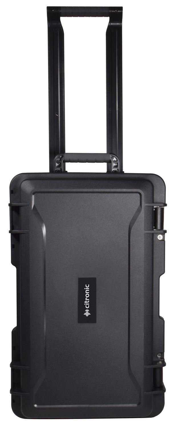 Citronic HD IP66 Waterproof Dry Box Impact ABS Equipment Trolley Case