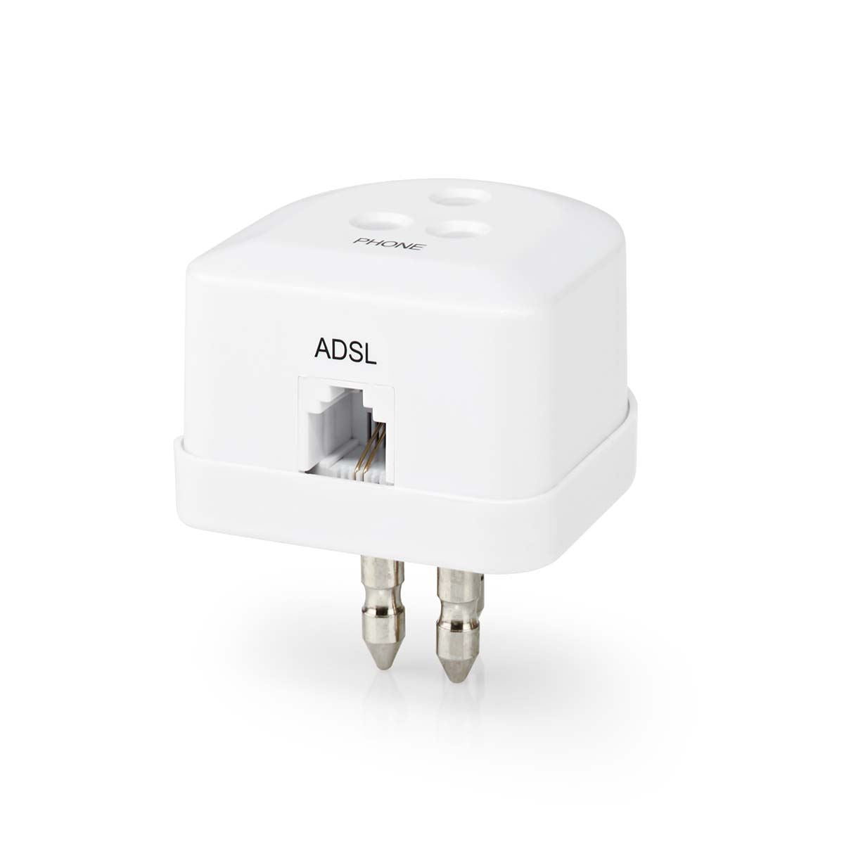 Nedis Telecom Wall Plug | RJ11 | Italy Male | RJ11 Female | White