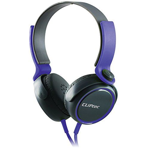CLiPtec URBAN Dynamic Stereo Multimedia Headset with Microphone - Purple