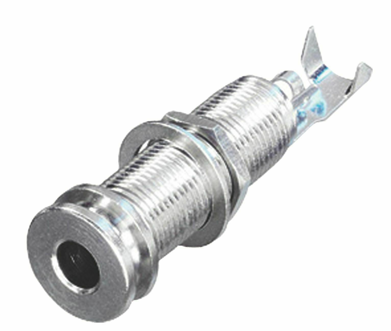 Neutrik Stereo Jack Plug Connector 1/4" 6.35 mm Female Silver