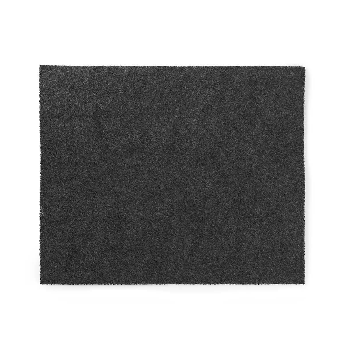 Nedis Universal Carbon Grease Filter for Cooker Hood, 390gsm, Foam Activated Carbon, Cuttable 57x47cm, Black