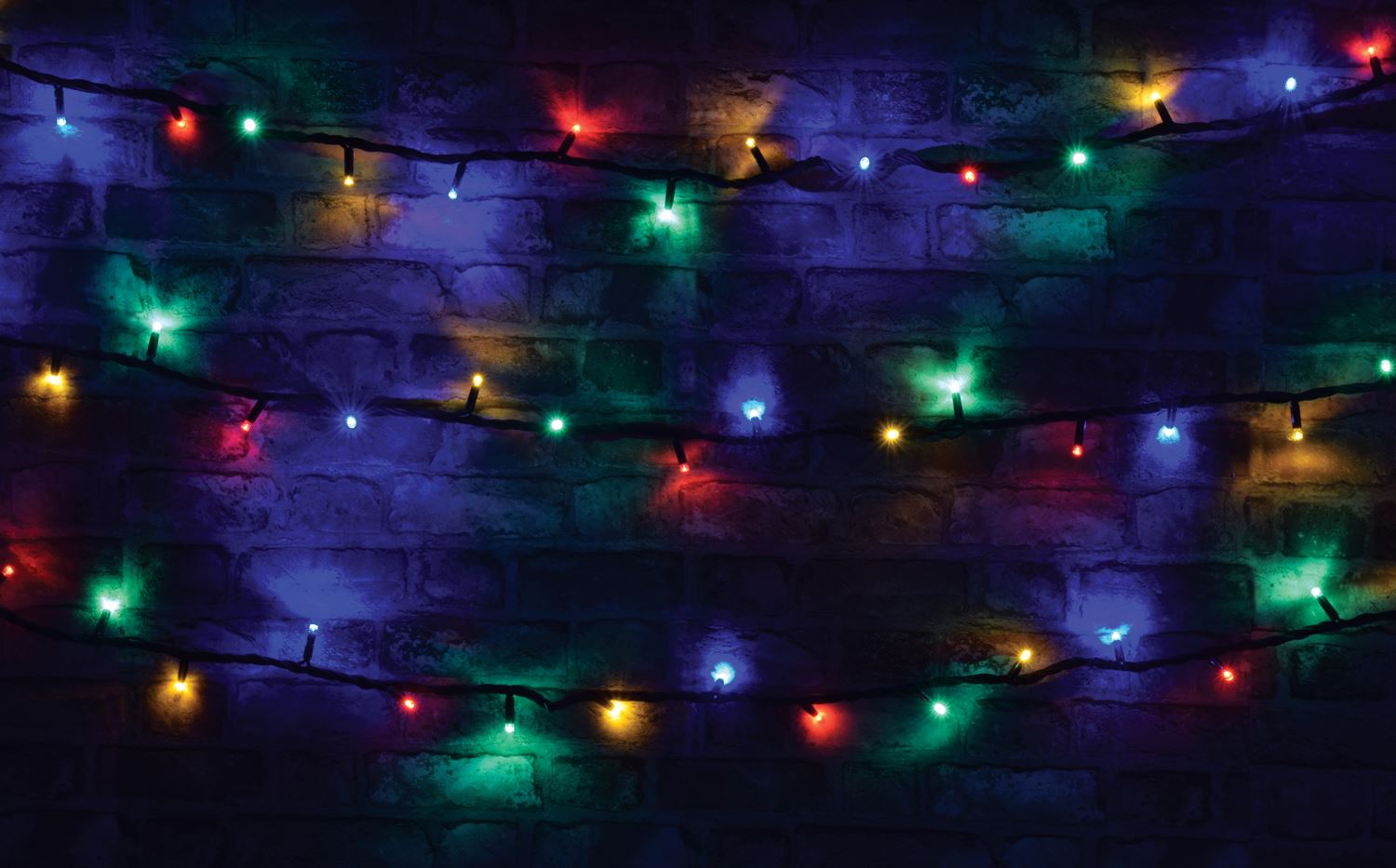 Lyyt 180 LED 18m Lyyt-Link Heavy Duty LED String Lights [Linkable] - Multi Coloured