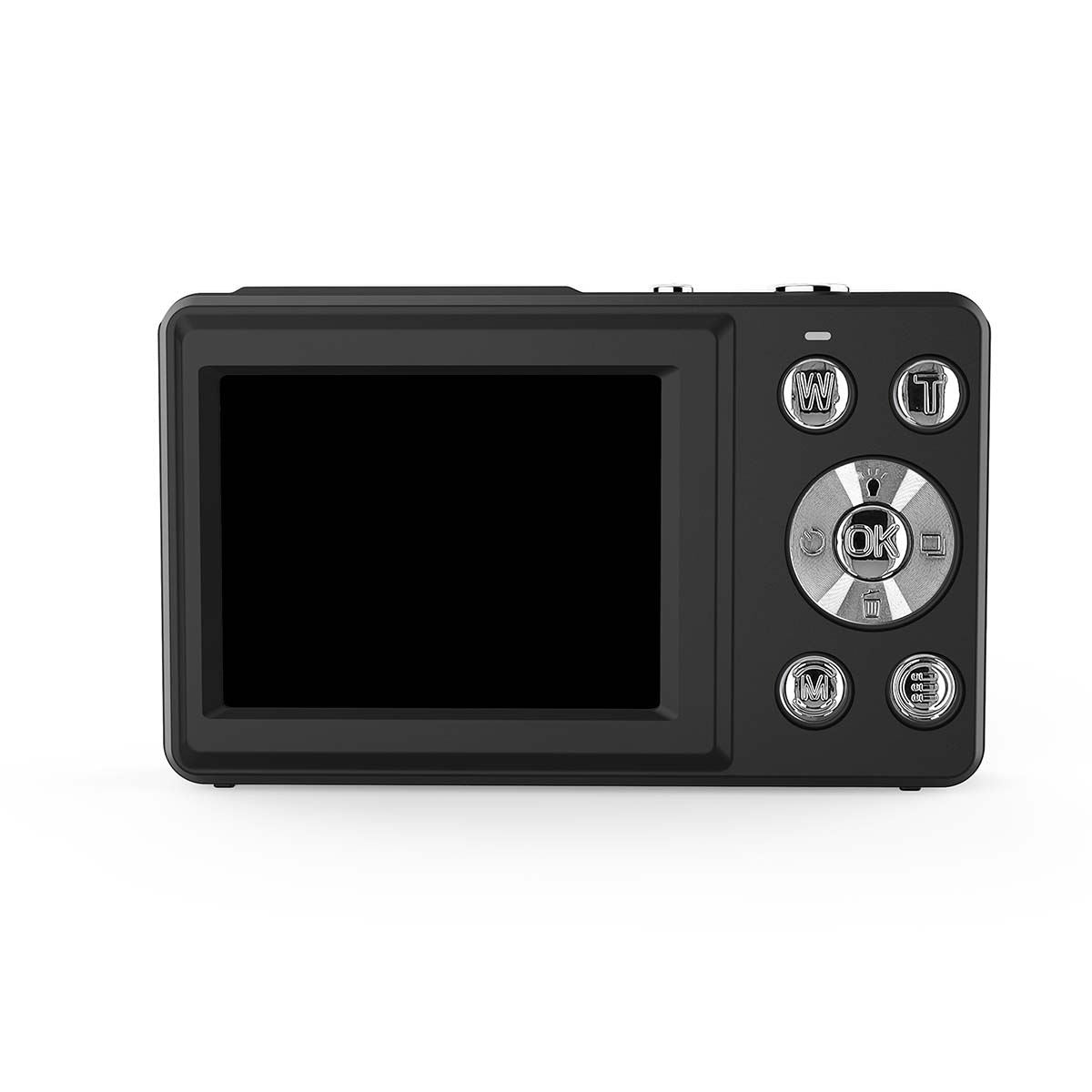 Nedis 48MP 4K Digital Photo / Video Camera Dual Screen 30FPS Compact - Black