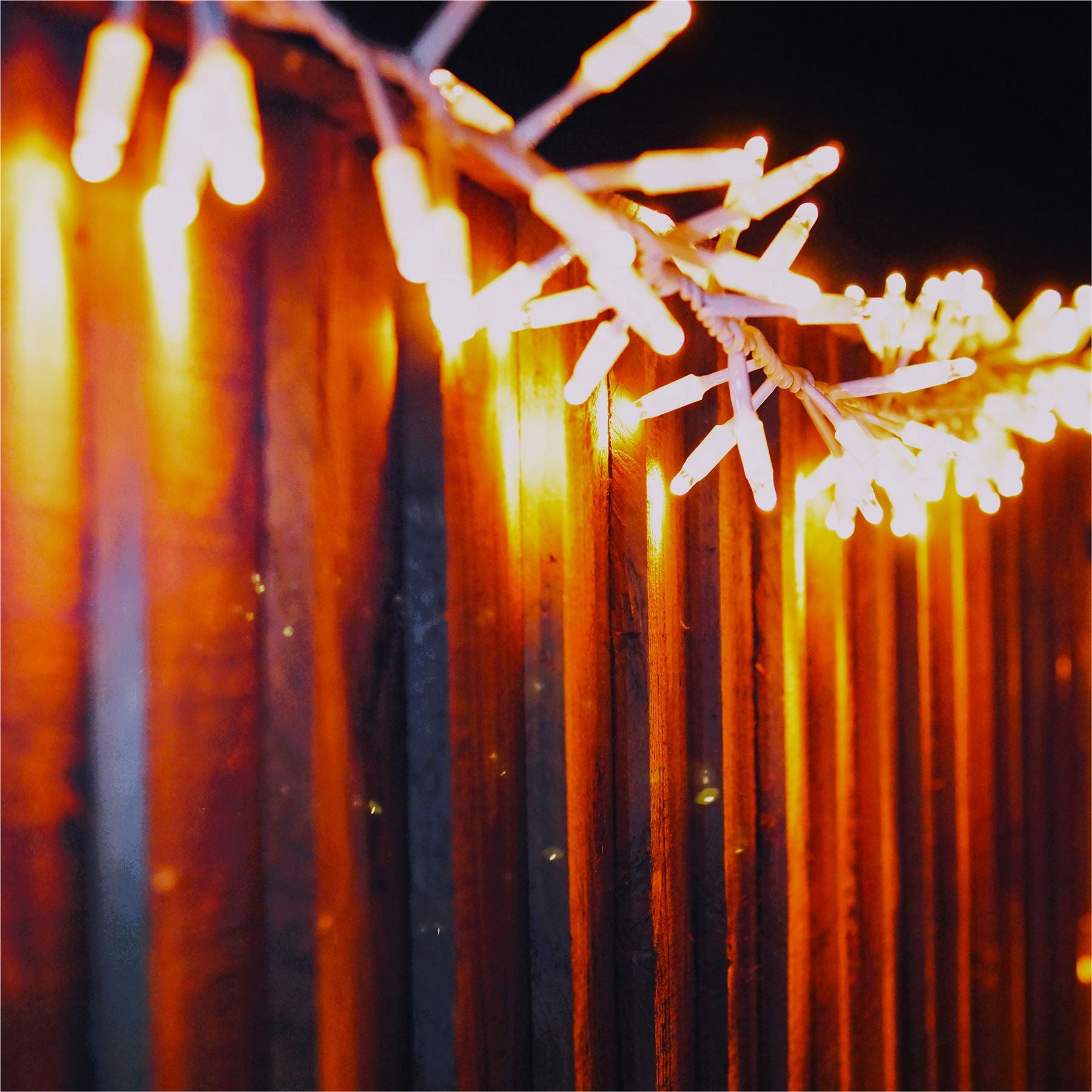 5m Easy-Connect Copper Gold Warm White 250 LED Cluster String Lights With Interconnectable White Rubber Cable