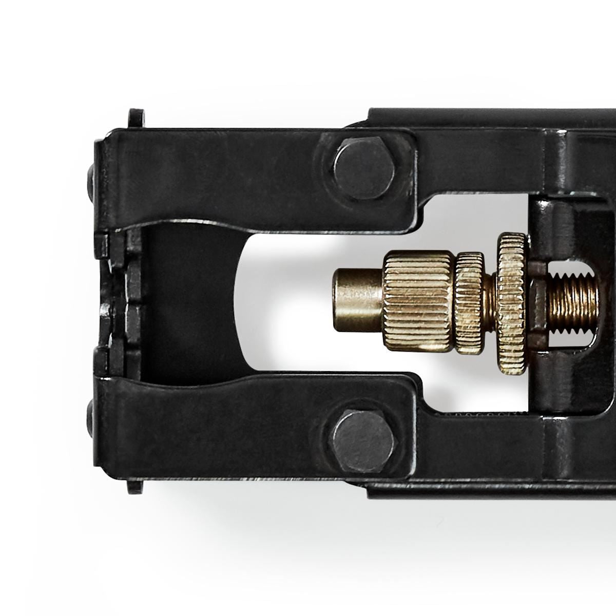 Nedis Antenna Cable Installation Tool | Crimp Plier Tool | Black / Yellow | ABS / Steel