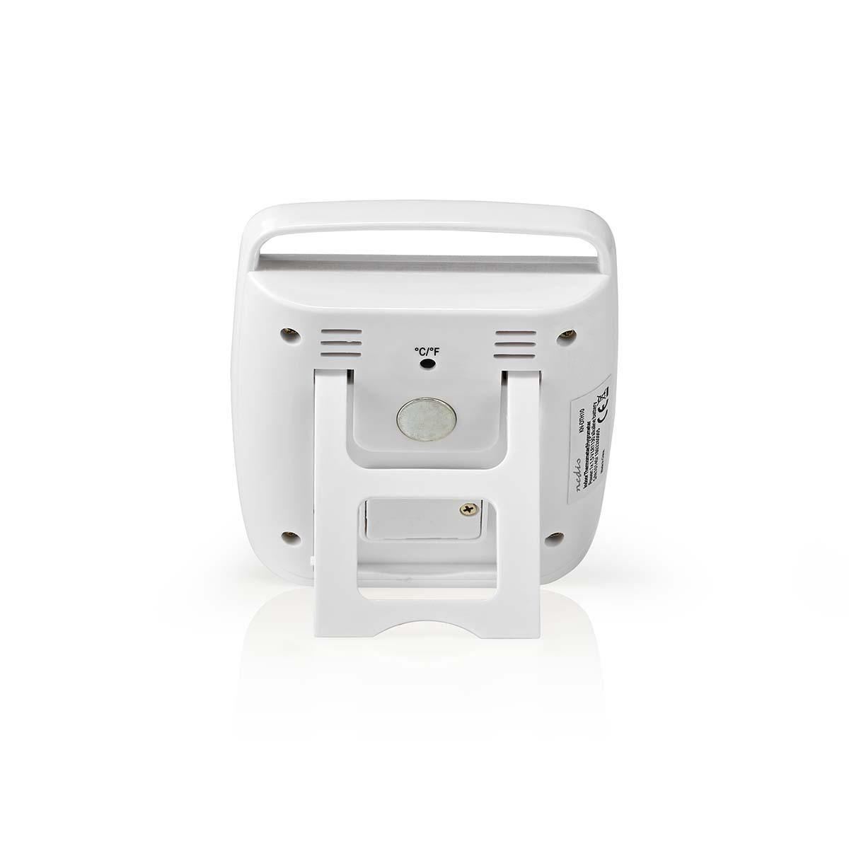 Nedis Digital Thermometer | Indoor | Indoor temperature | Indoor humidity | White