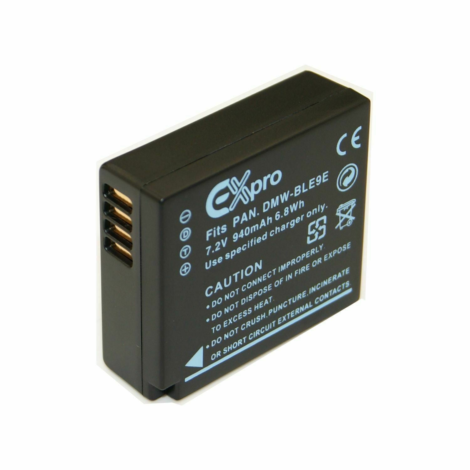 Ex-Pro Panasonic DMW-BLE9 DMW-BLE9E DMW-BLE9PP Panasonic Li-on Digital Camera Battery