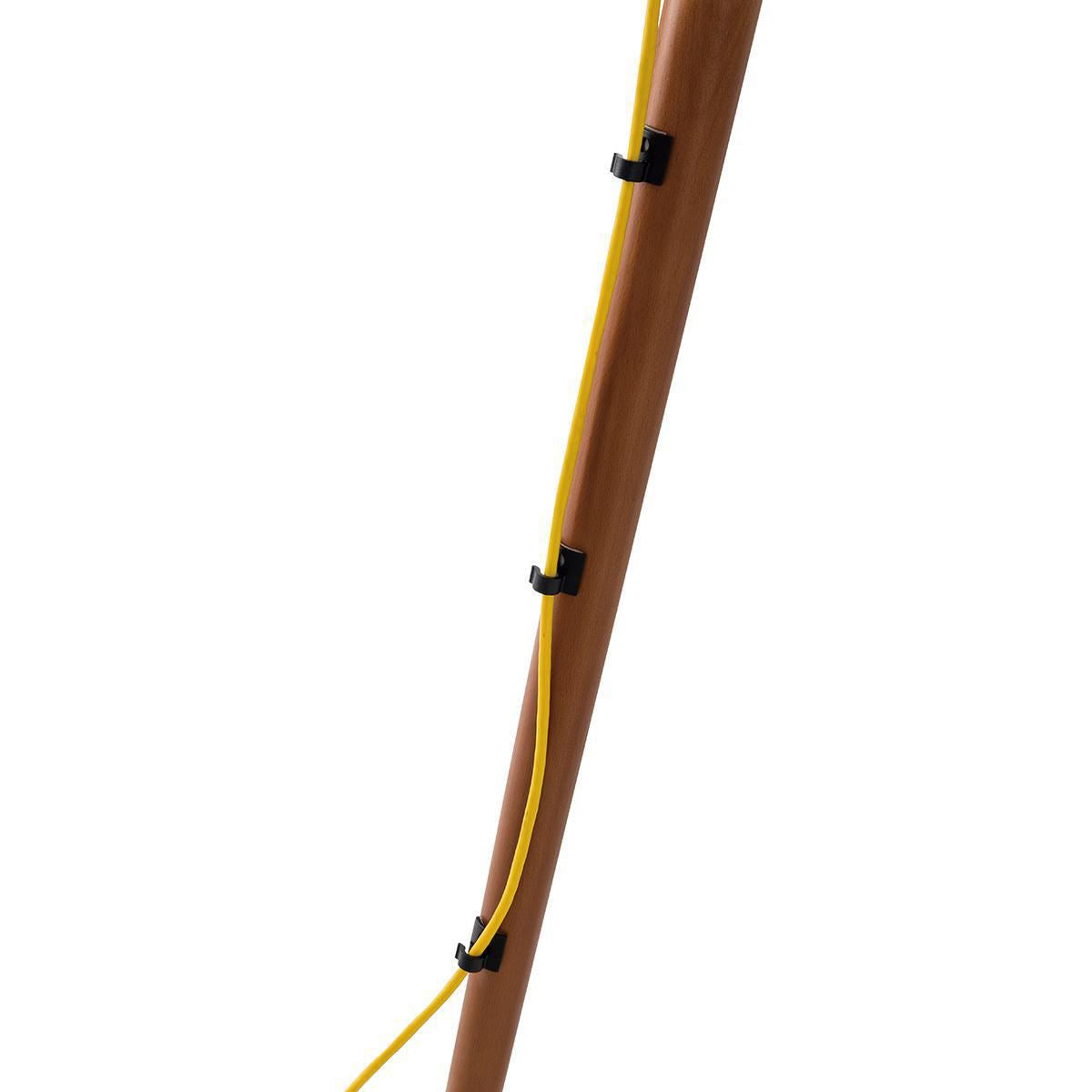 Nedis TV Floor Stand | 60 - 75 " | Maximum supported screen weight: 40 kg | Scandinavian Design | Anti-tip strap | Snap-lock | Aluminium / Steel | Black