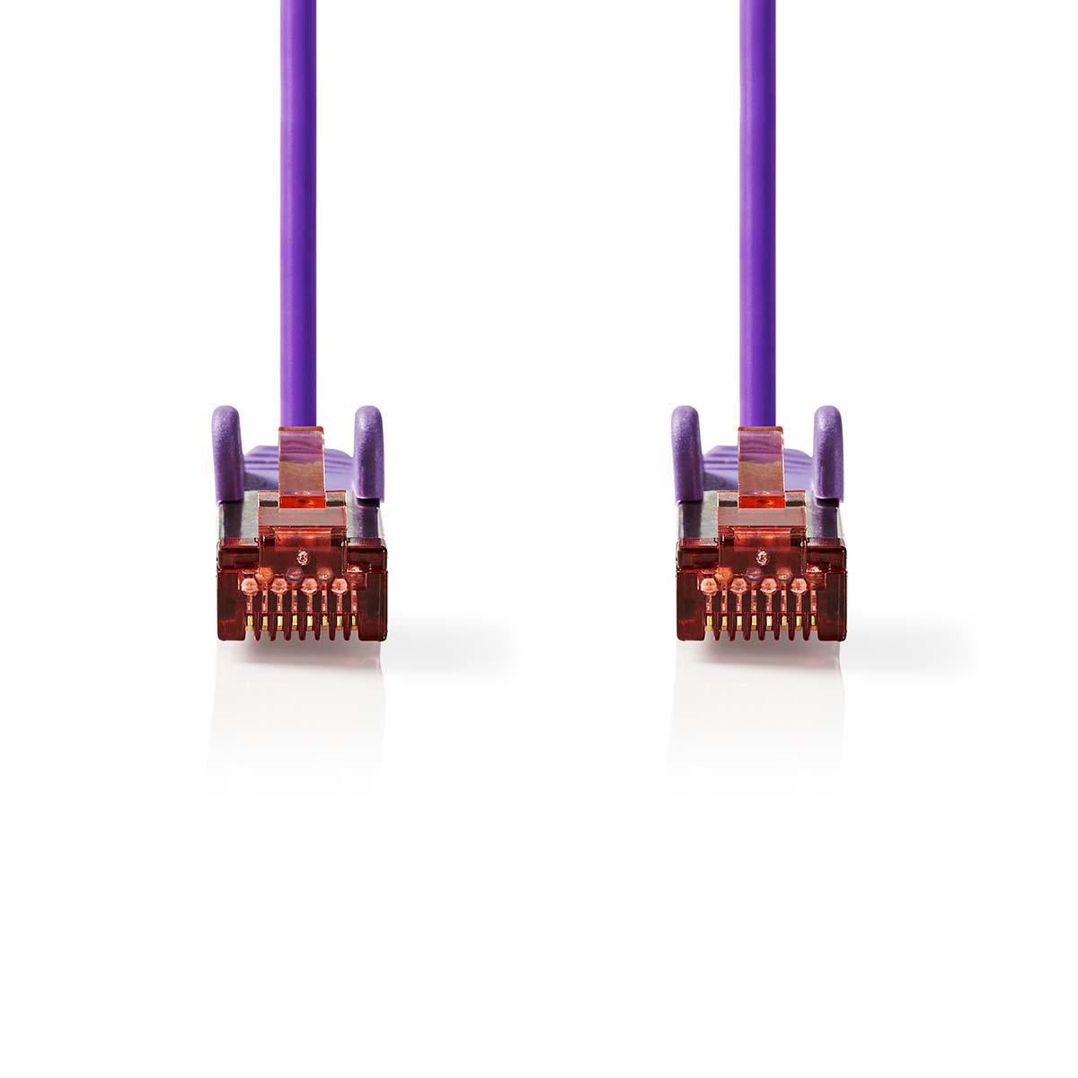 Nedis CAT6 Cable | RJ45 Male | RJ45 Male | S/FTP | 5.00 m | Round | LSZH | Violet