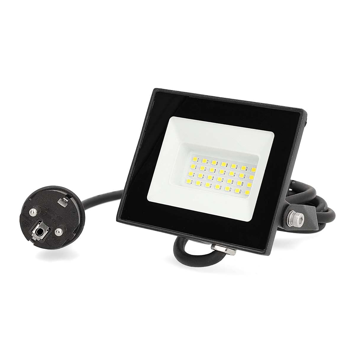 Nedis LED Floodlight | 4000 K | Rated luminous flux: 1620 lm | IP44 | Energy class: F | 220 - 240 V AC 50/60 Hz | 20 W