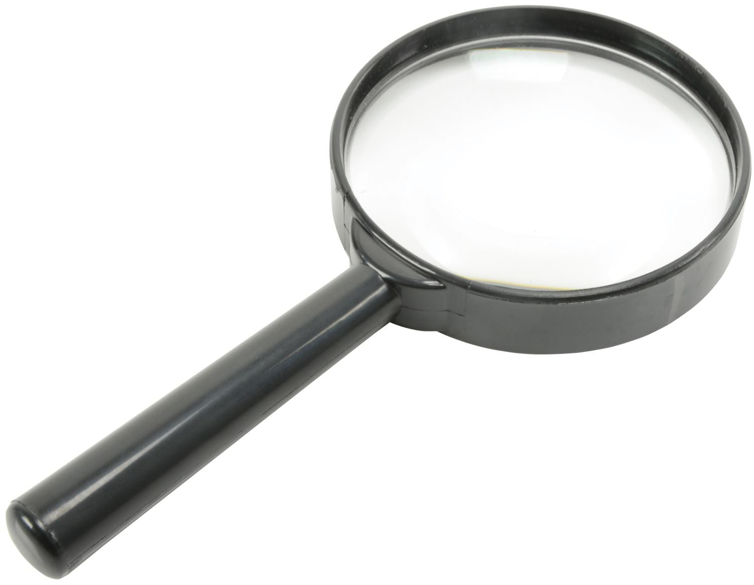 Mercury Handheld Magnifier, Glass | 6 x Magnification, Black