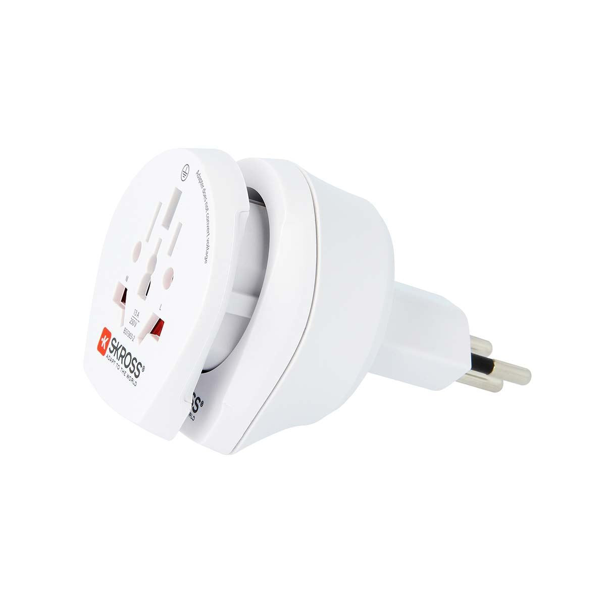 Skross Travel Adapter | Combo - World-to-Switzerland Earthed