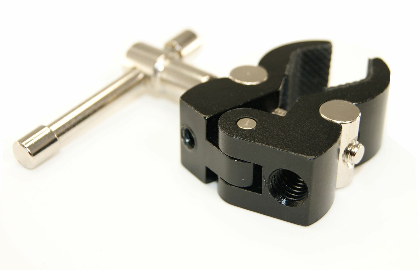 Ex-Pro Photographic Super Clamp Crab Mount with 1/4" and 3/4" threads for Magic Friction Arm/Camera/DSLR Right/LCD Monitor/RigClamp