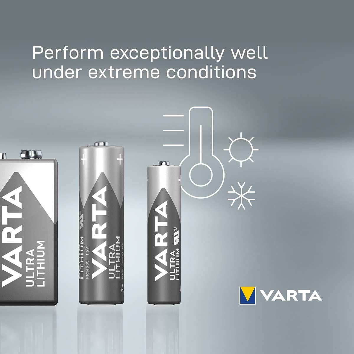 Varta Lithium Battery AAA 4-Blister Card