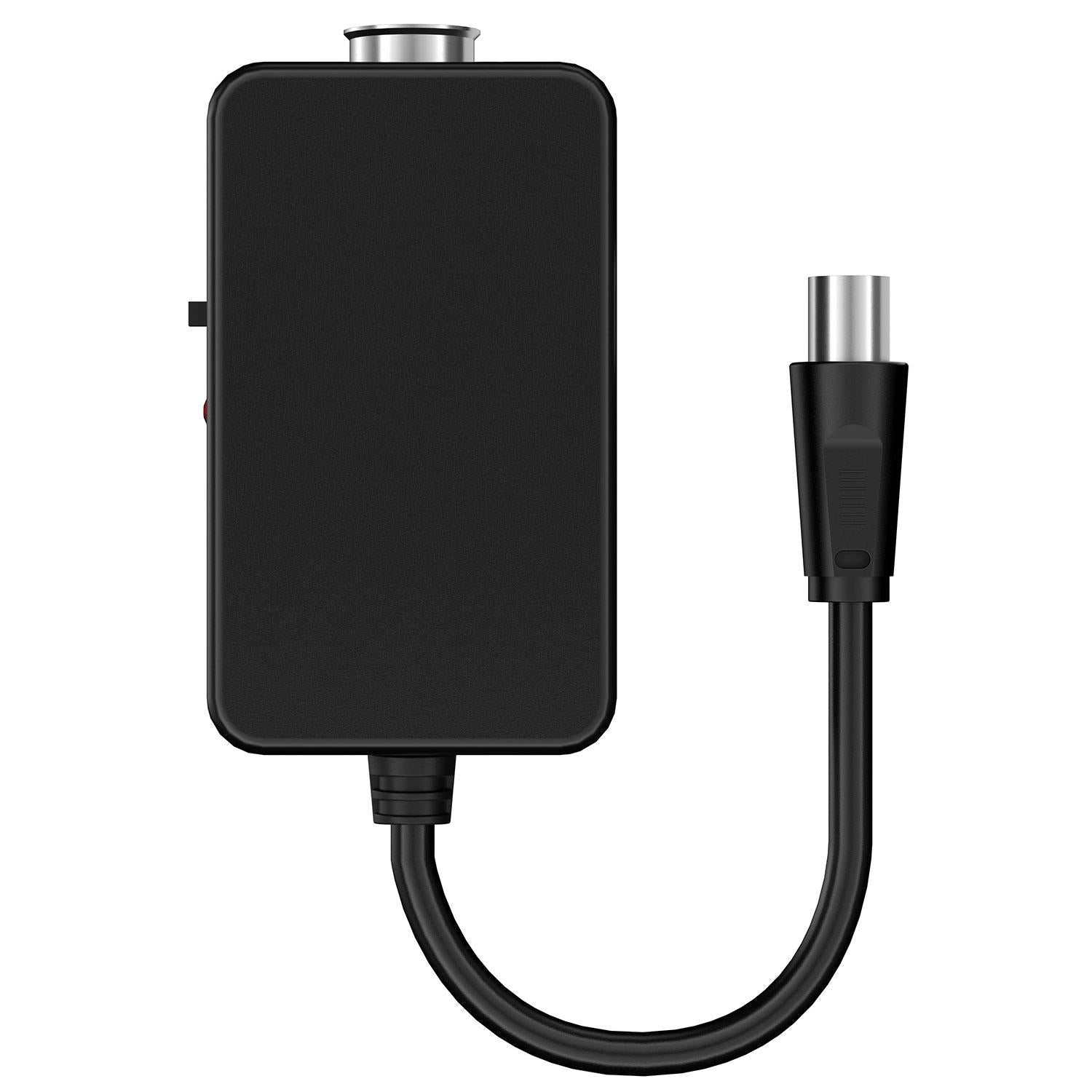 Mercury USB Powered TV Aerial Signal Booster 4G/5G Filter 20dB Gain, Indoor Digital Freeview HD Antenna Amplifier