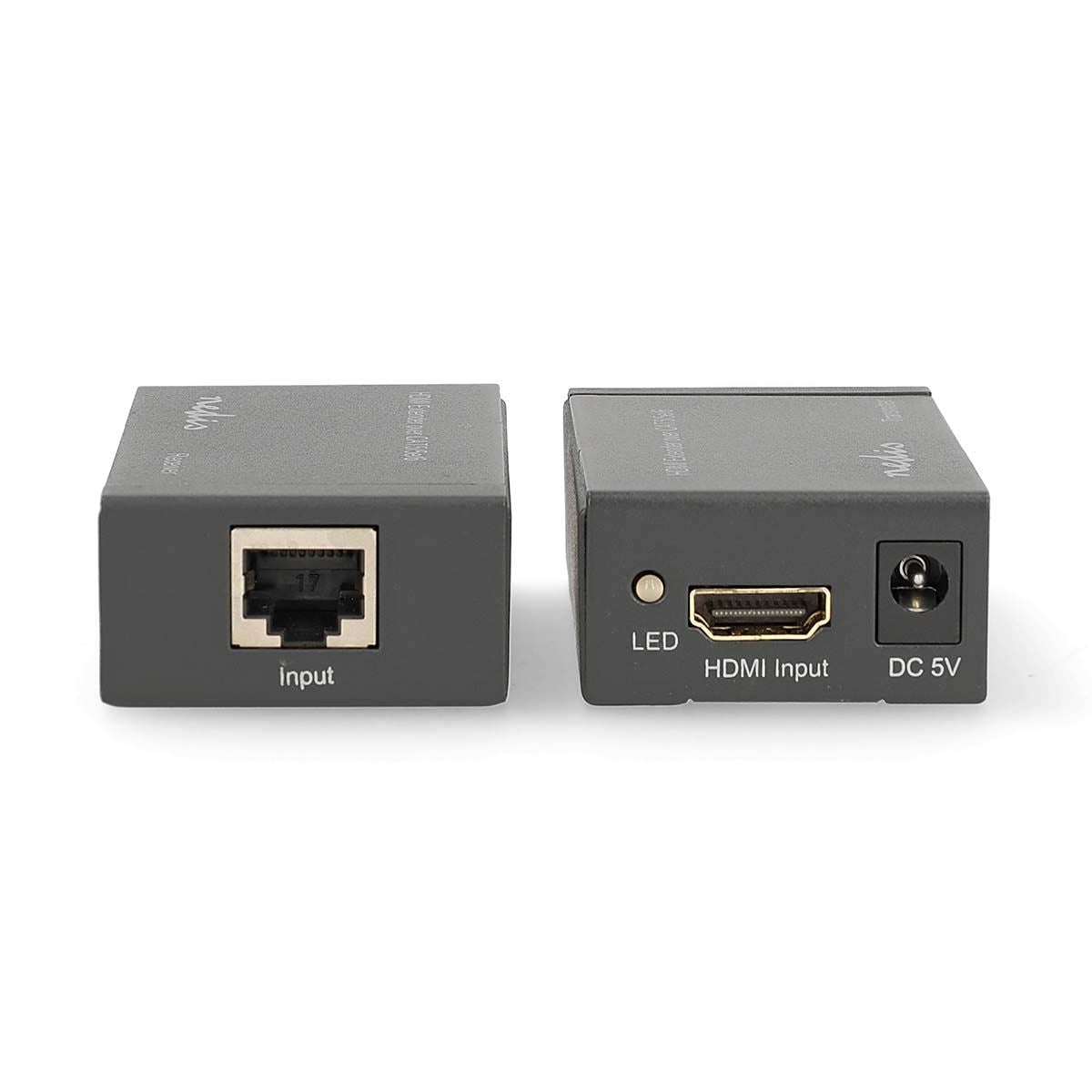 Nedis HDMI™ Extender | Over Cat6 | up to 60.0 m | 1080p | 1.65 Gbps | Metal | Anthracite