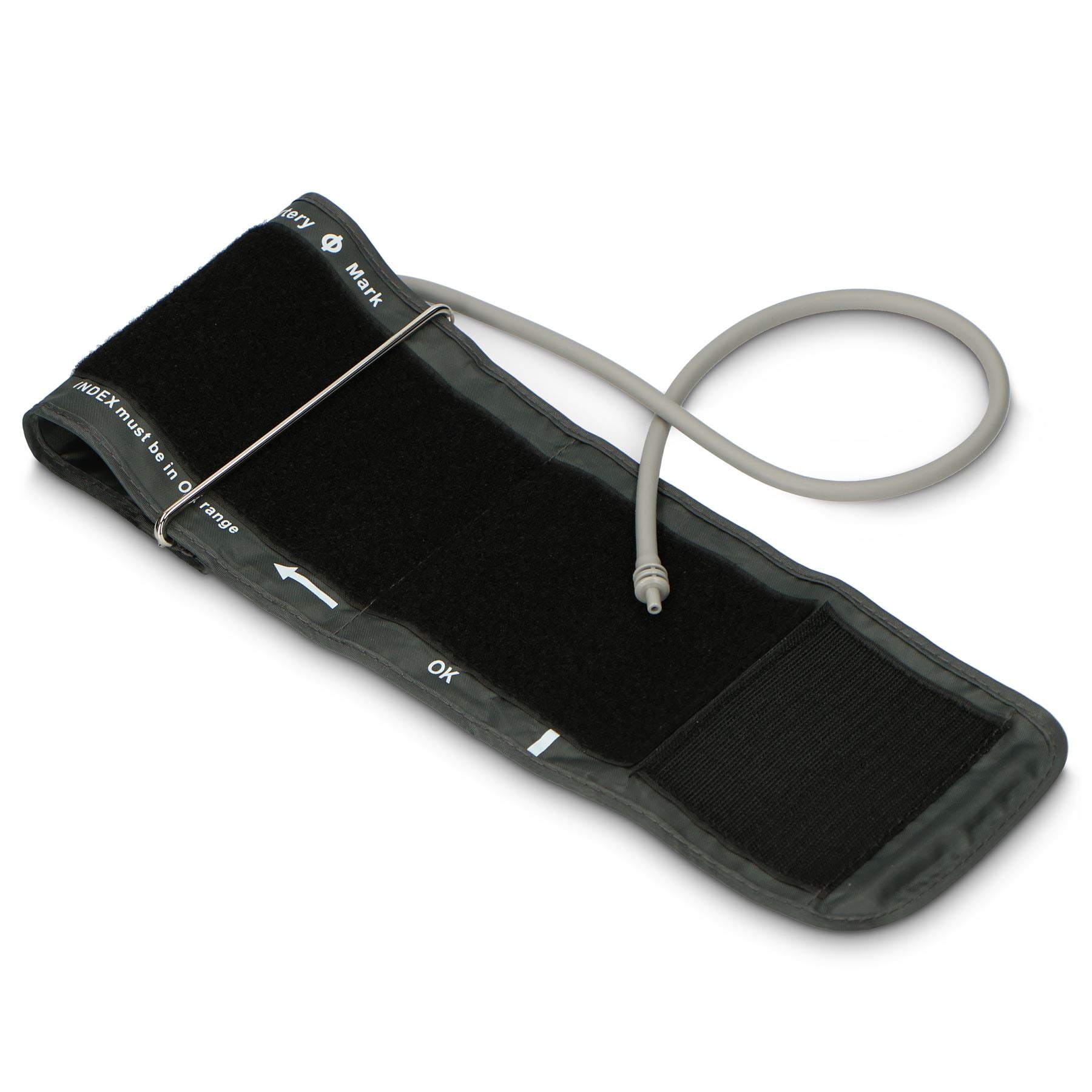 Fysic Upper Arm Blood Pressure Monitor, Clinically Tested, Extra-Large LCD Display, Arrhythmia Detection, WHO Indicator, 2x60 Memory, Cuff 22-42cm - Black