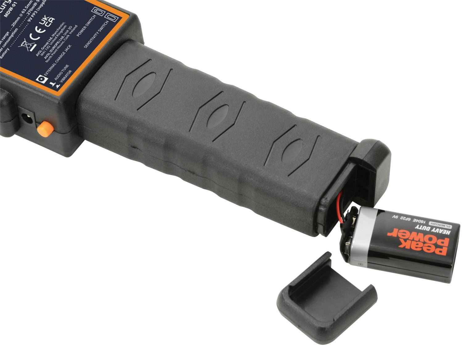 Mercury Portable Hand-held Metal Security Detector Super Scanner Wand Event Airport Scanner