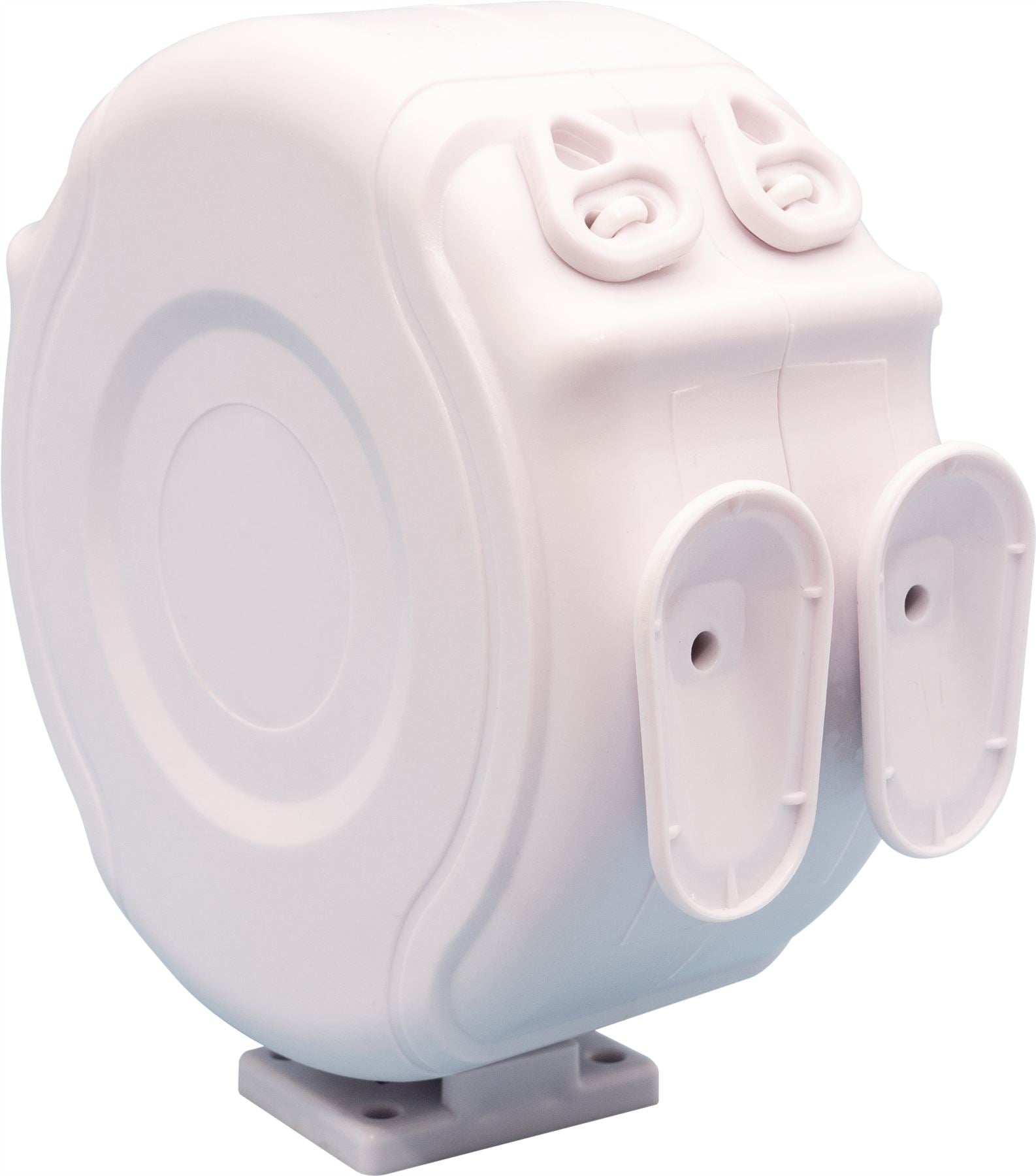 24m Retractable Clothes Reel Double (2 x 12m) Washing Lines Wall Mounted Outdoor