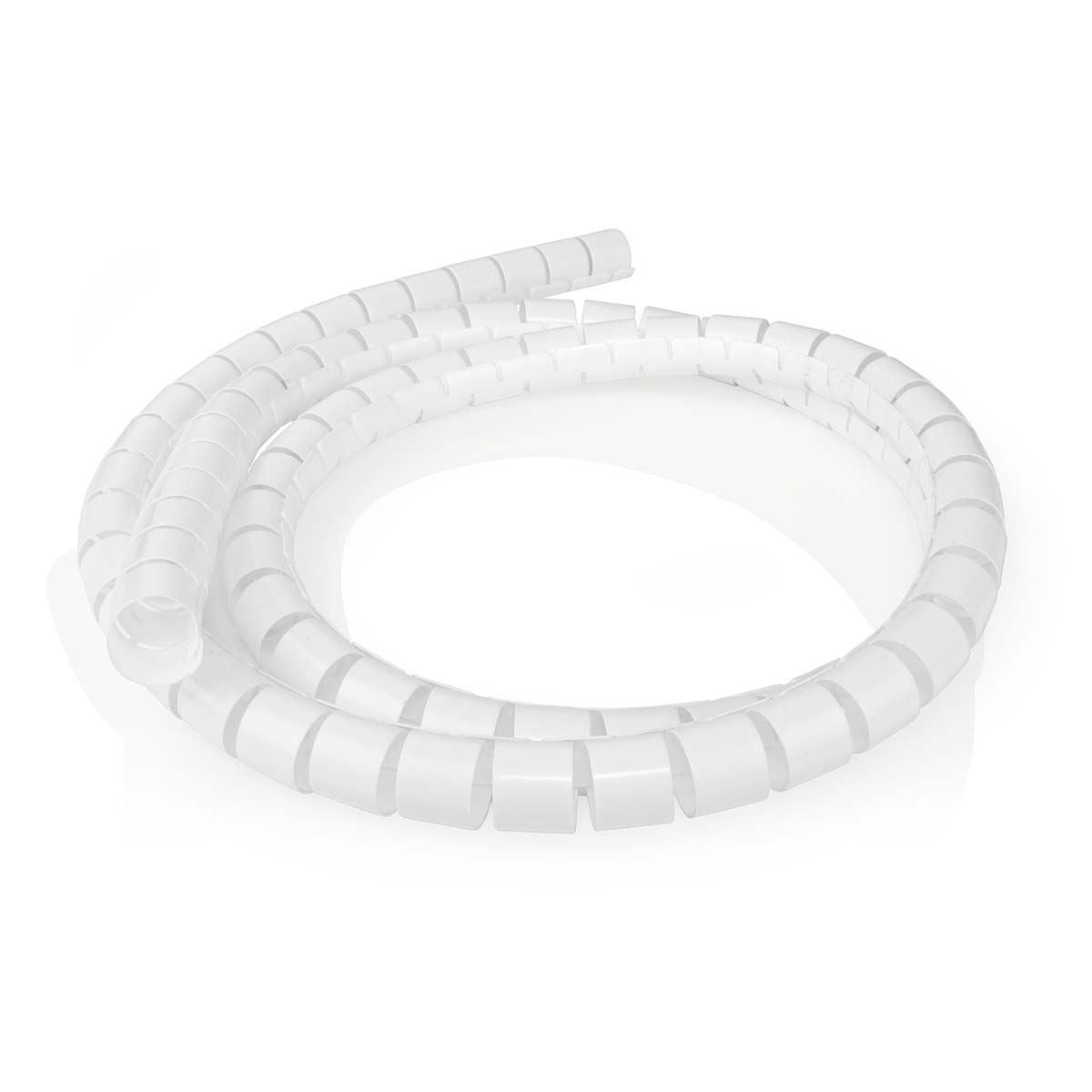 Nedis Cable Management | Spiral Sleeve | 1 pcs | Maximum cable thickness: 32 mm | PE | White