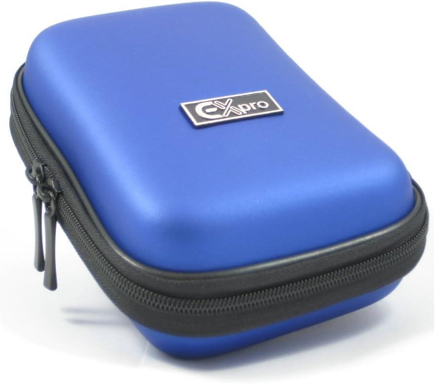 Ex-Pro Tough Case Shock/Water Proof for Digital Cameras [Large] - Blue