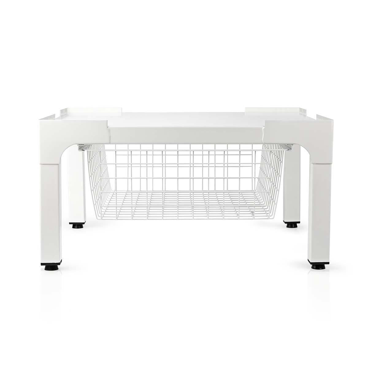 Nedis Stand for Washing Machine & Dryer | Wire basket | 200 kg | White
