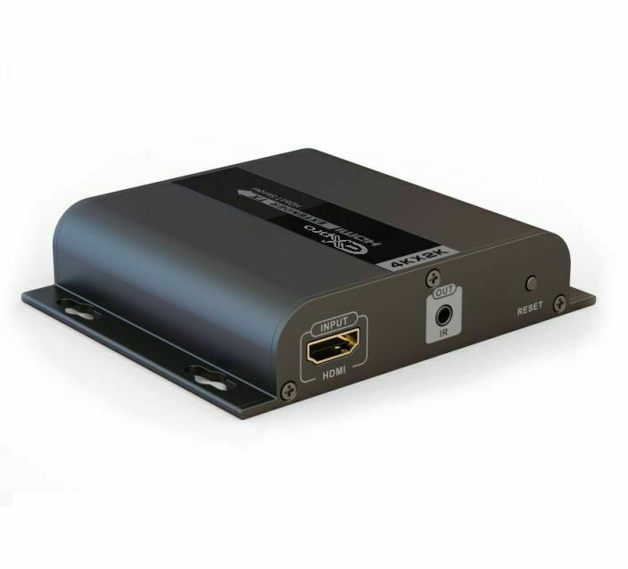 Ex-Pro 120m HDMI Extender 2K4K UHD Single CAT5/5e/6 Cable (Direct or Via Pannel / Switch)