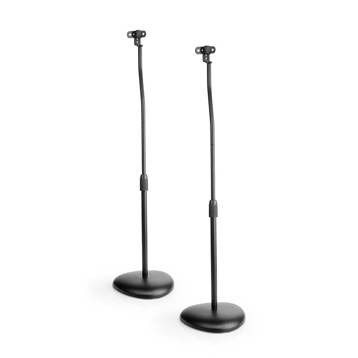 Nedis Speaker Mount | Compatible with: Universal | Floor | 4.5 kg | Height Adjustable | ABS / Steel | Black