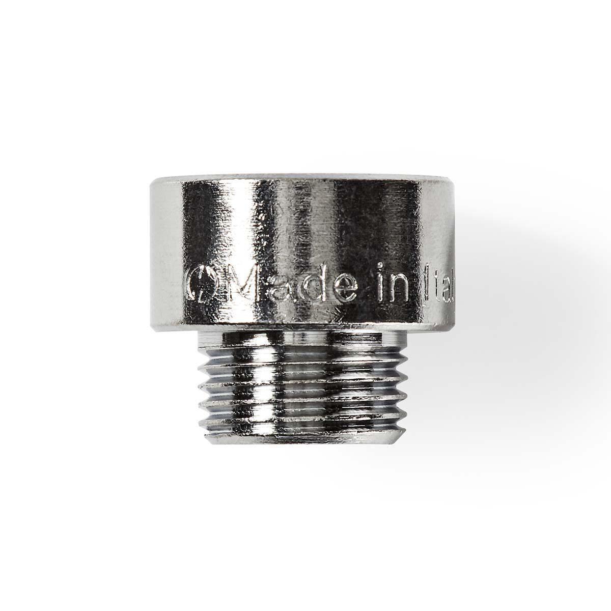 Nedis Hose Connector | 3/4'' | 1/2'' | Metal | Silver