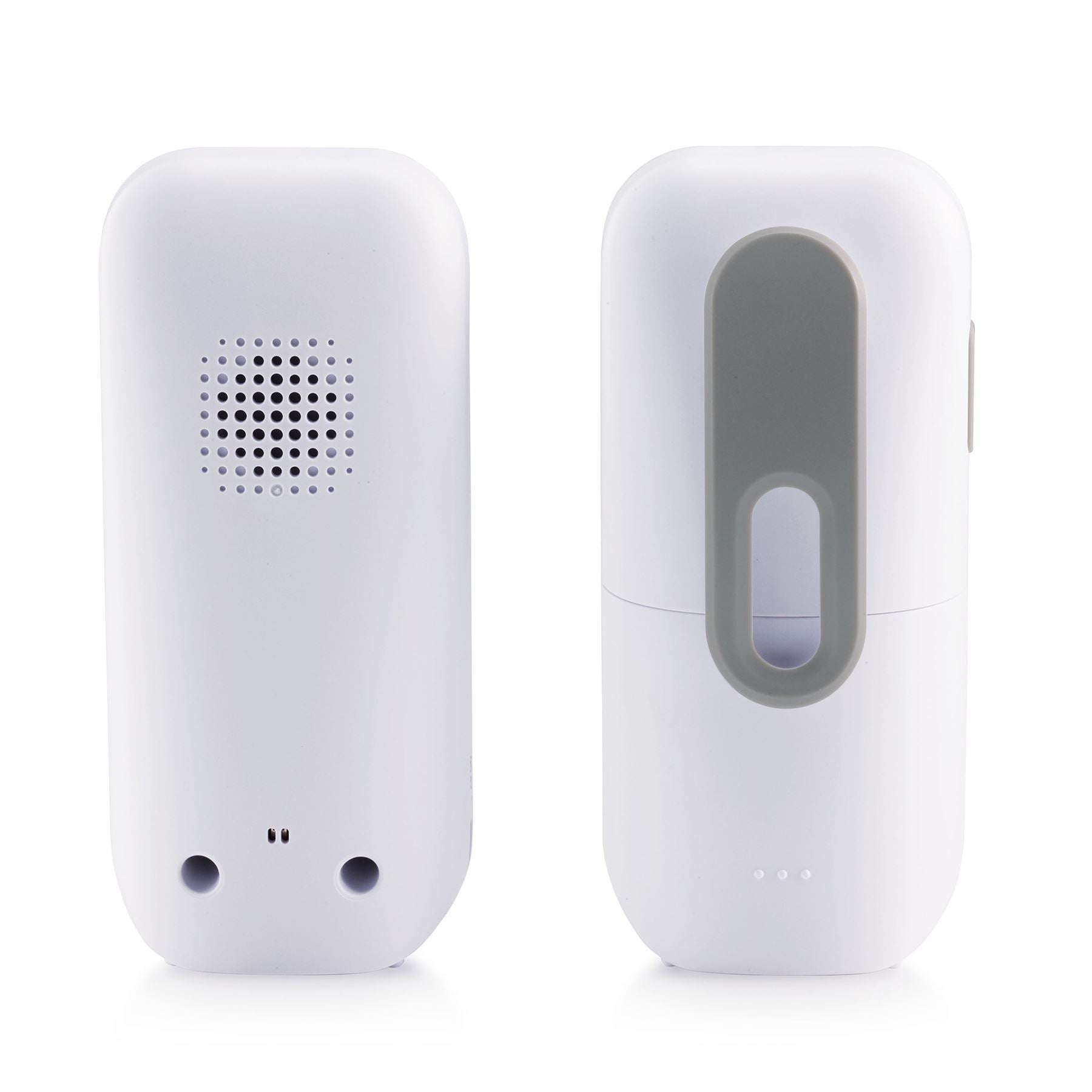 Alecto DBX135 Digital Audio Baby Monitor, Parent Unit with Rechargeable Battery, Night Light, Long Range, Digital Transmission, Crystal-Clear Sound, Plug & Play, Sound Indicator & Alerts