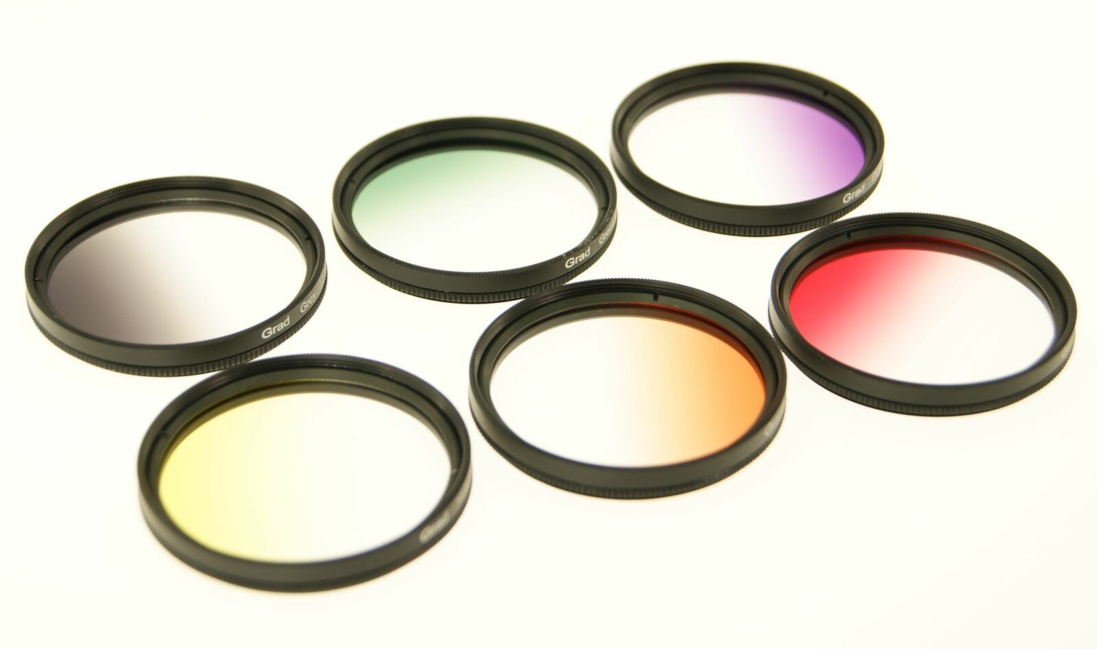 Ex-Pro 52mm Graduated Colour Filter Set 6 Piece Filter Kit with Case