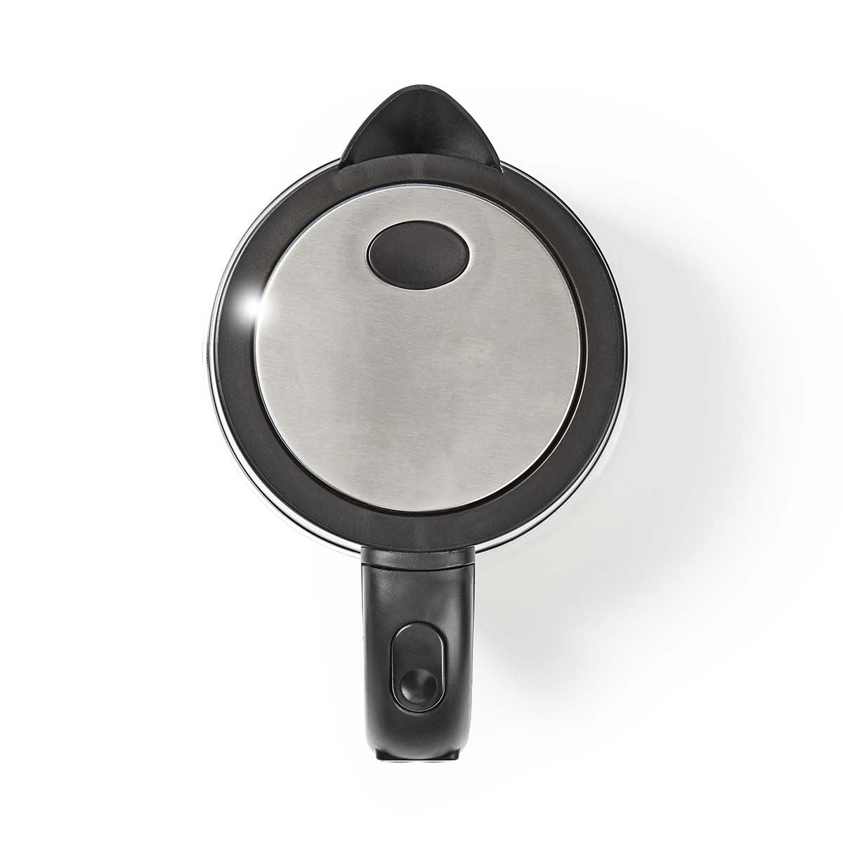 Nedis Electric Glass Kettle, Large 1.7L Capacity, with Striking Blue Illuminated LED Light, Boil-Dry Protection, and Removable Filter for Fresher Water - 2200W